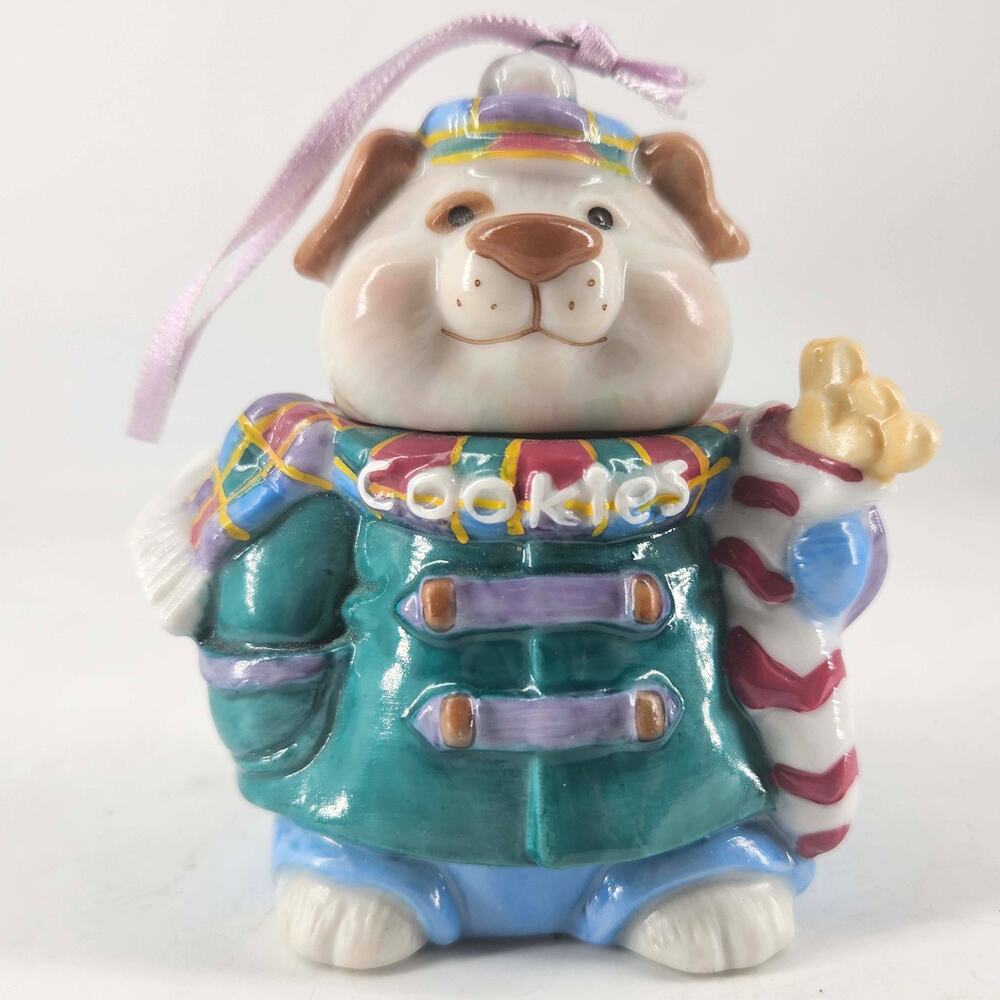 Vintage Hallmark Keepsake Ornament Clyde Cookie Jar trinket